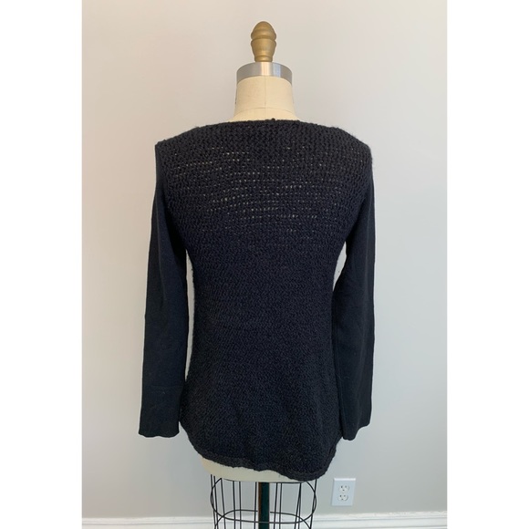 Club Monaco Brittney Textured Sweater Black - Picture 5 of 10